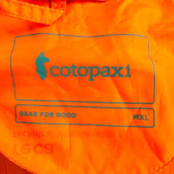 Cotopaxi Teva Technical Windbreaker 1/2 Zip Pull Over Jacket SZ Men’s XL Neon - Picture 5 of 7
